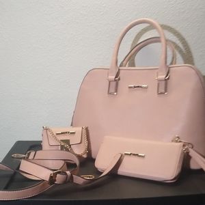 NWOT 3 piece Tous purse